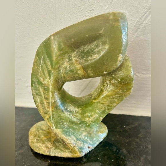 Other - Green Marble / Onyx Stone Free Form Southwestern Sculpture 4x4”
